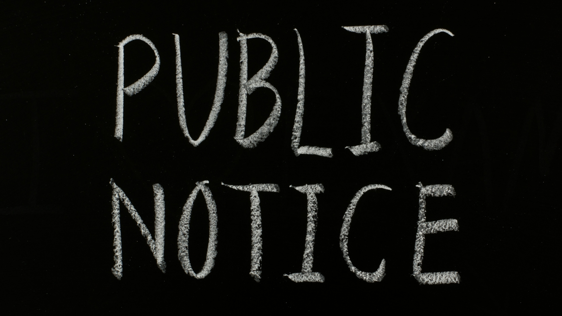 Public Notice Image
