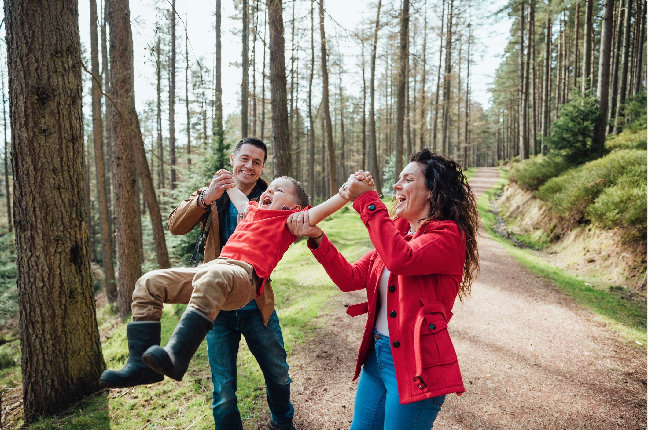 Family out for a Walk Image Family out for a Walk Image