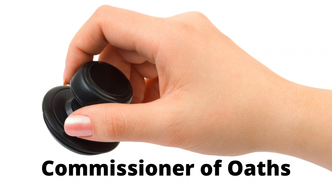 Oaths me near for commissioner