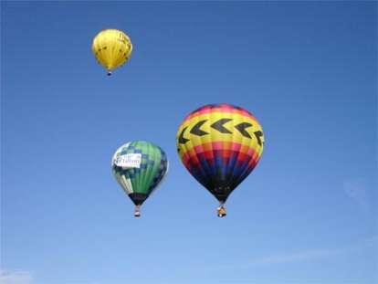 Picture of hot air balloons